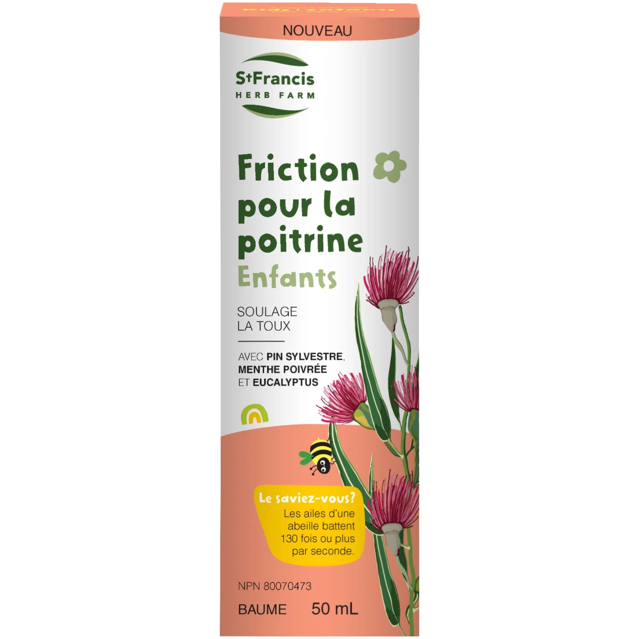 St. Francis Herb Farm Chest Rub Kids 50ml - Nature's Source Inc