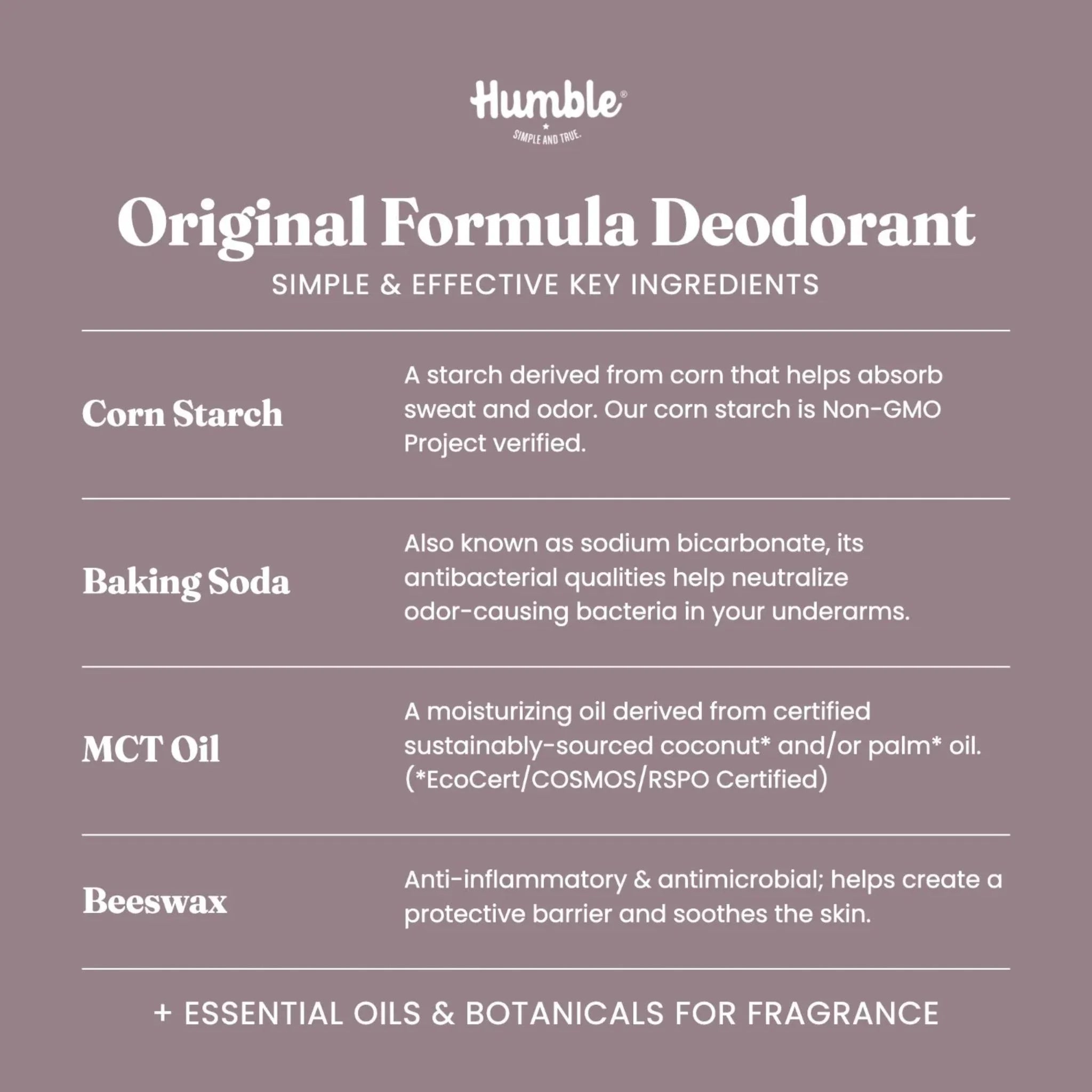 Humble Patchouli and Copal Stick 70g