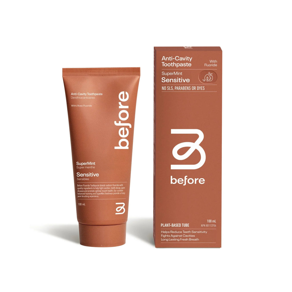 Before Self Care Sensitive Toothpaste 100ml