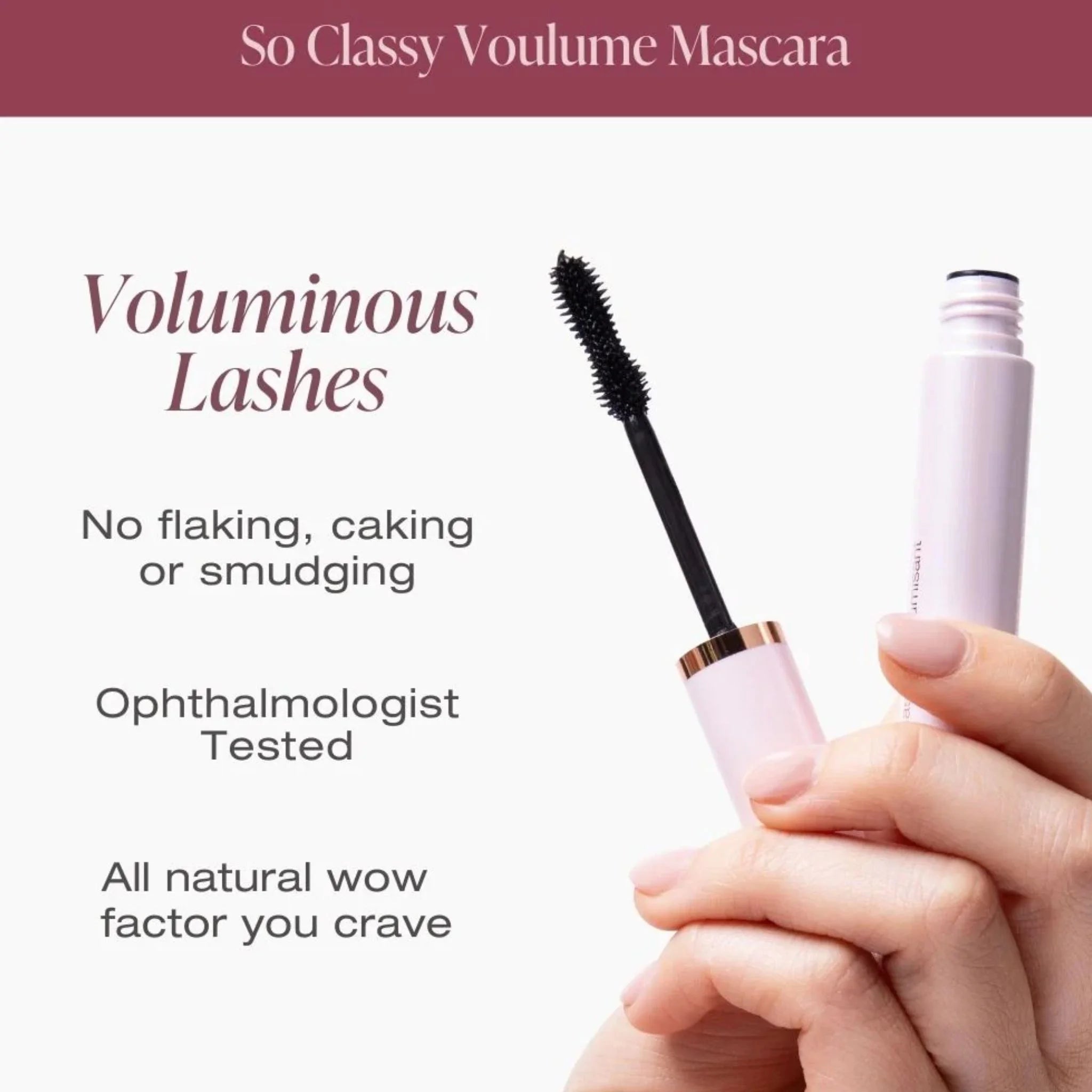 Mineral Fusion So Classy Volume Mascara Jet Black 9ml