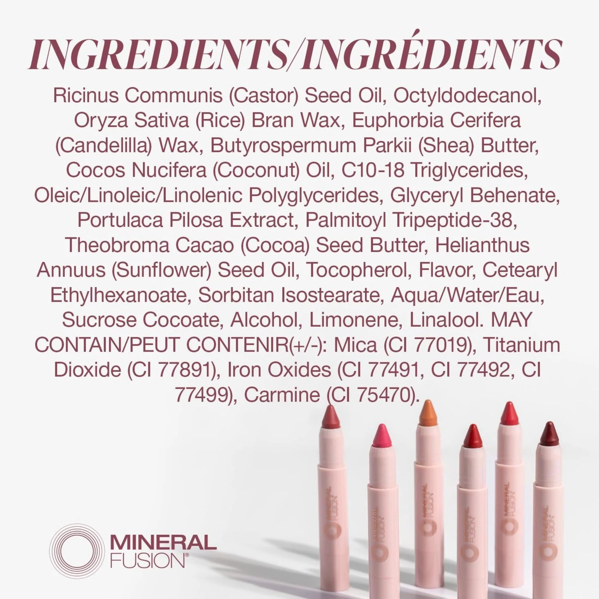 Mineral Fusion Sheer Moist Lip Tint Daring 3g