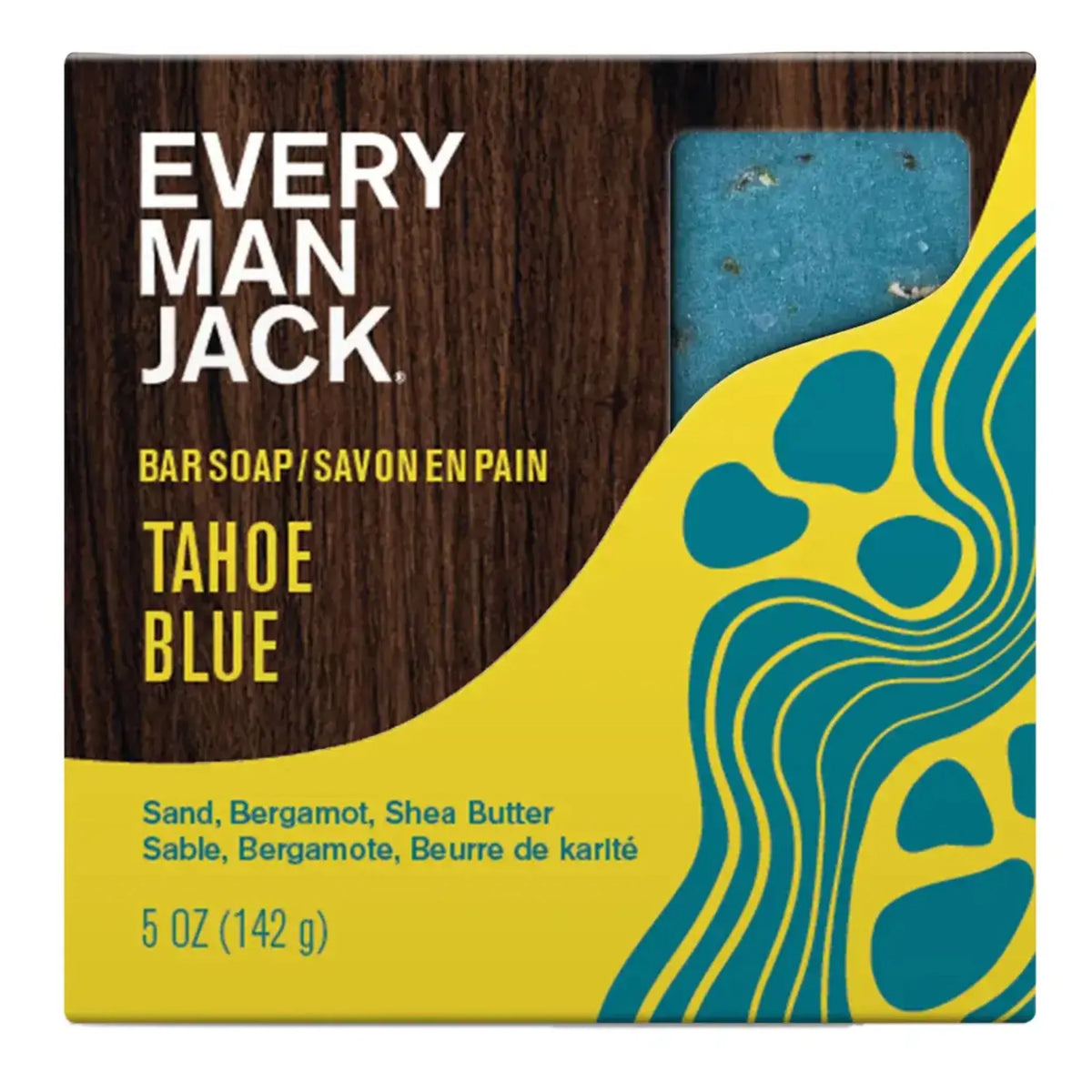 Every Man Jack Cold Plunge Body Bar Tahoe Blue 142g