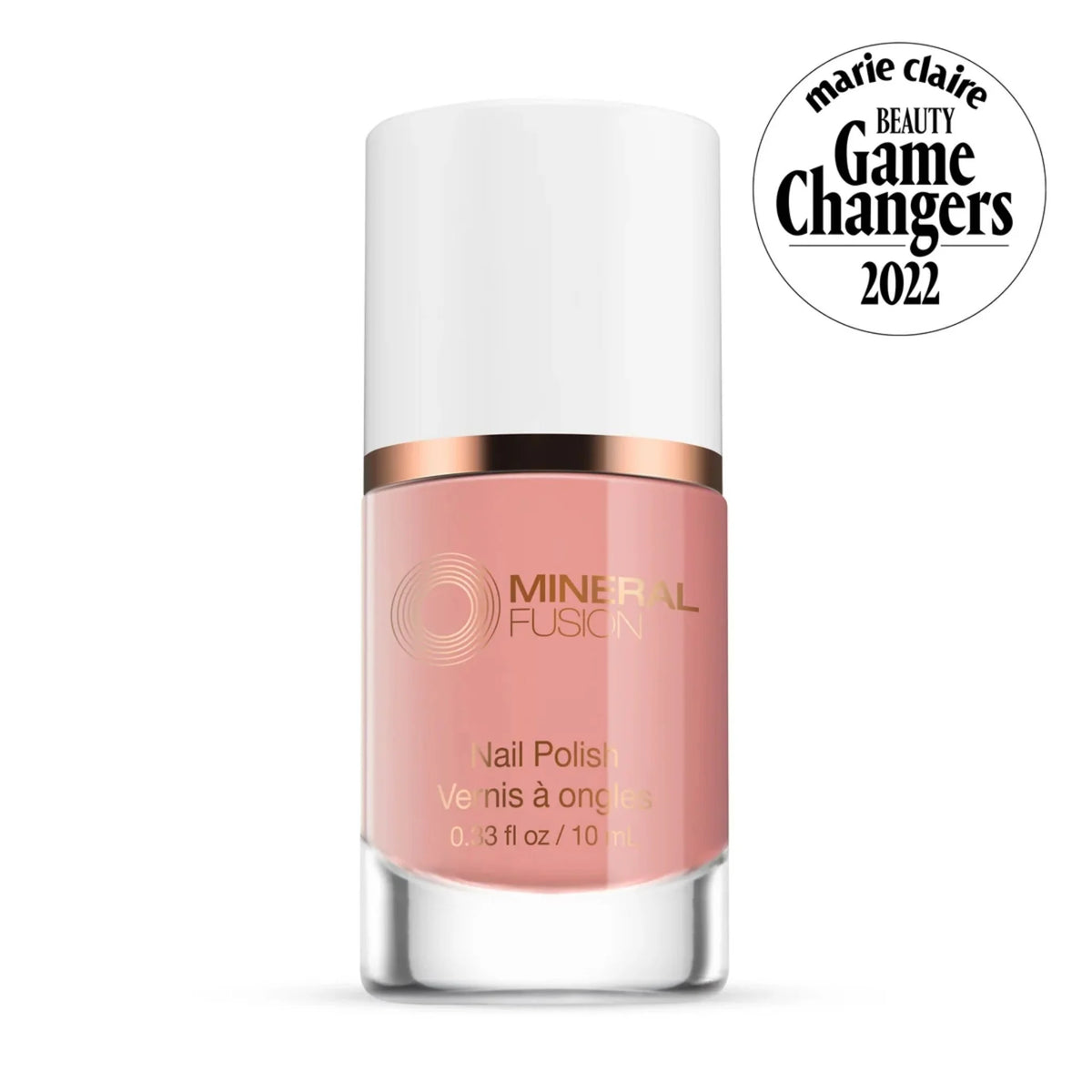 Mineral Fusion Nail Polish Pretty In Pink 10ml