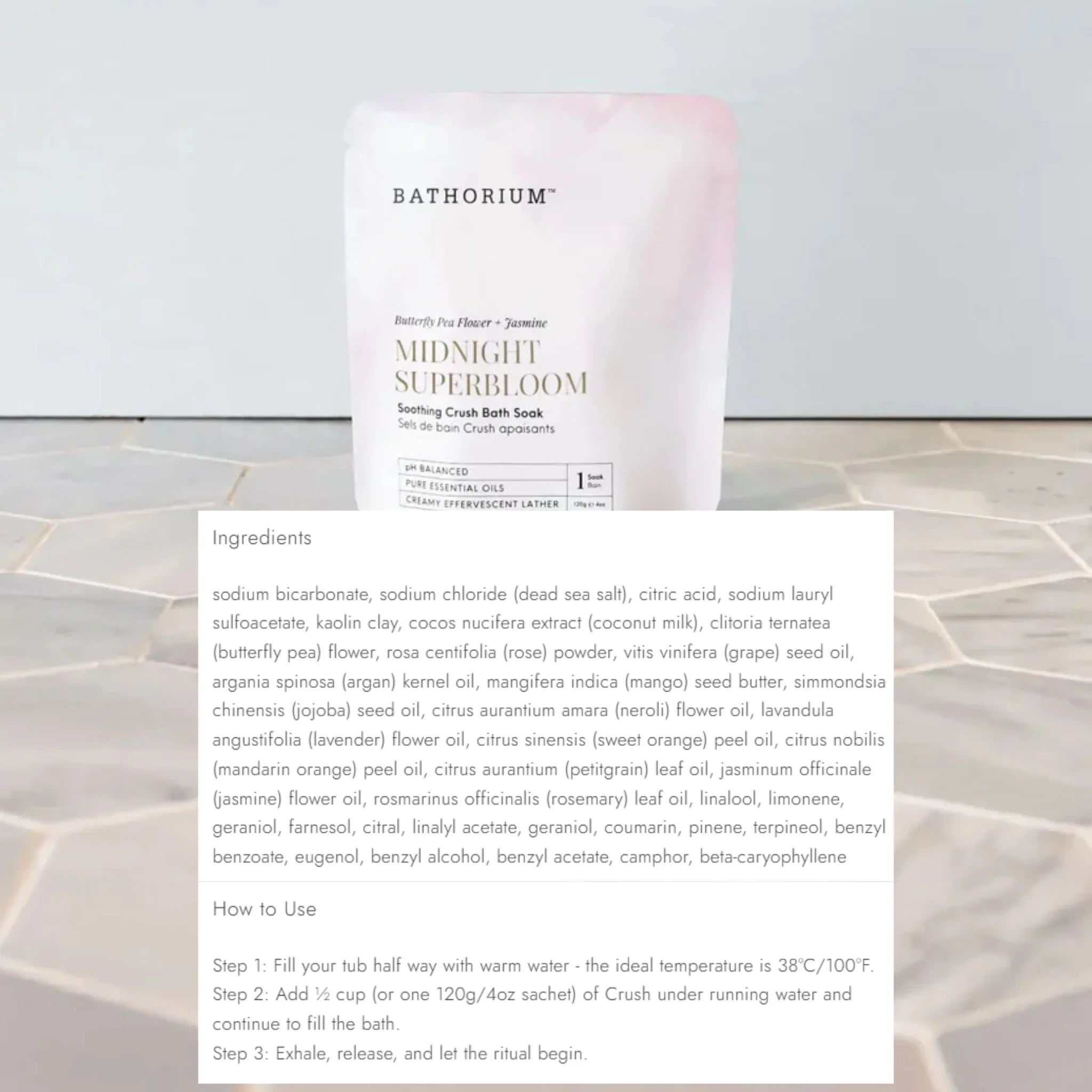 Bathorium Midnight Superbloom Crush 120g