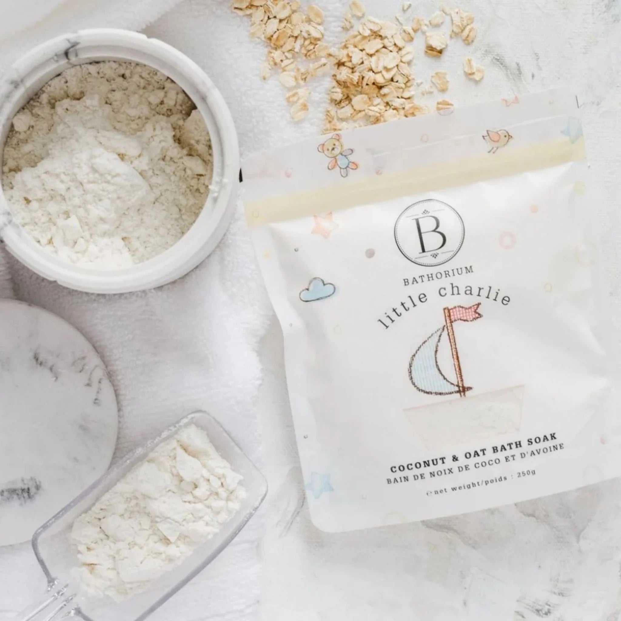 Bathorium Little Charlie Coconut & Oat Soak 250g