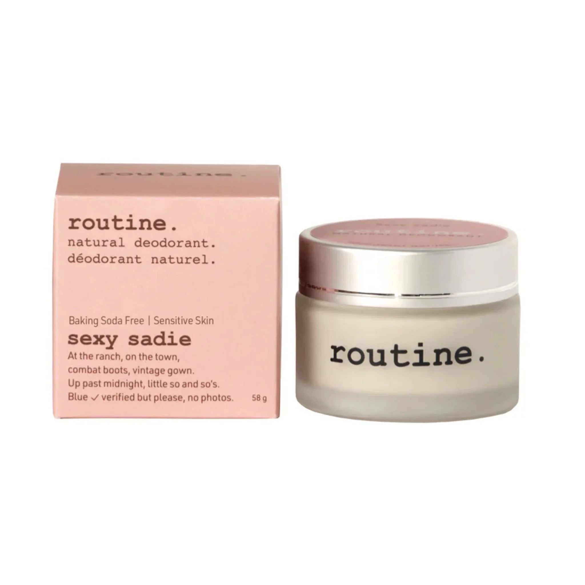 Routine Sexy Sadie (BSF) Deodorant Jar 58g
