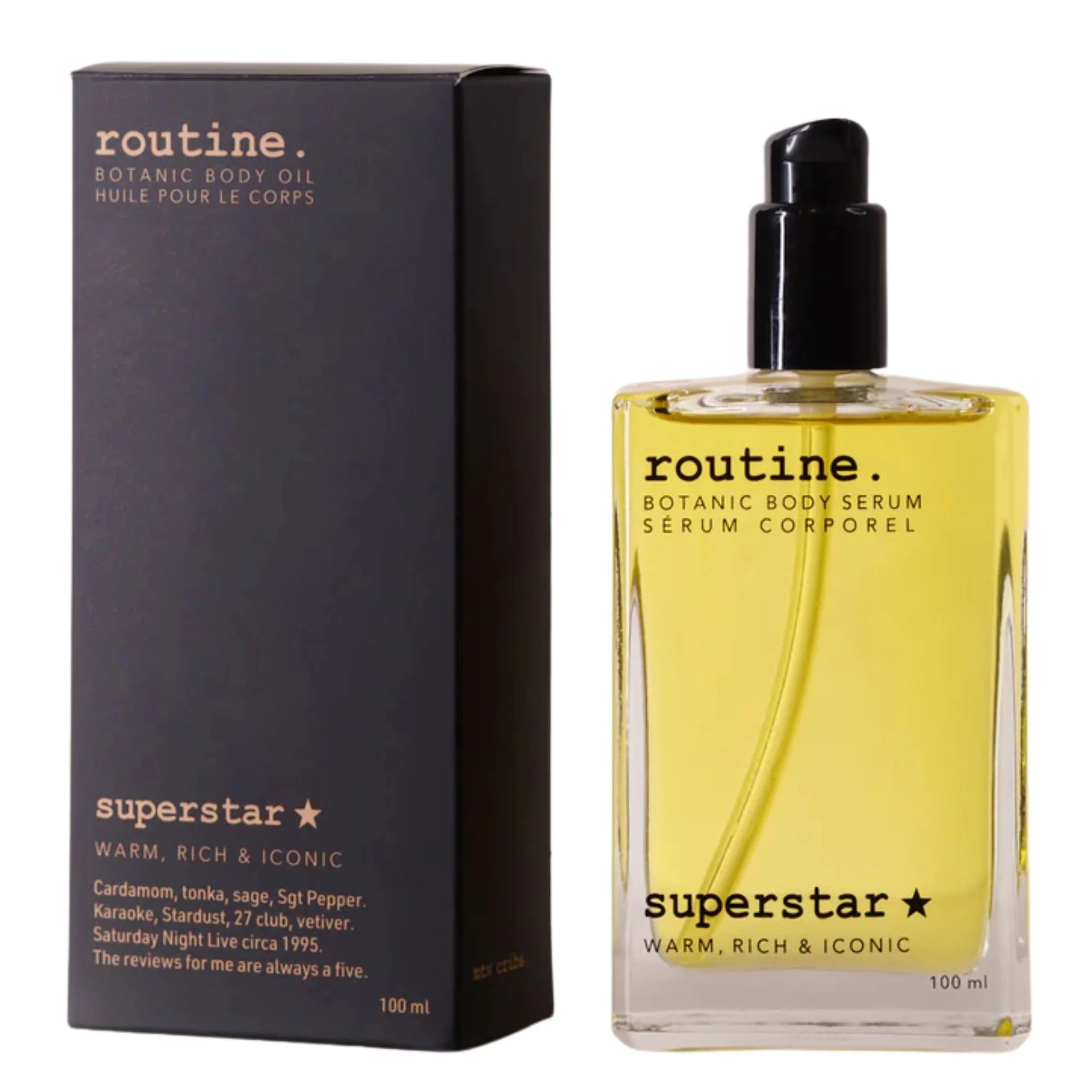 Routine Superstar Botanic Body Serum 100ml - Nature's Source Inc