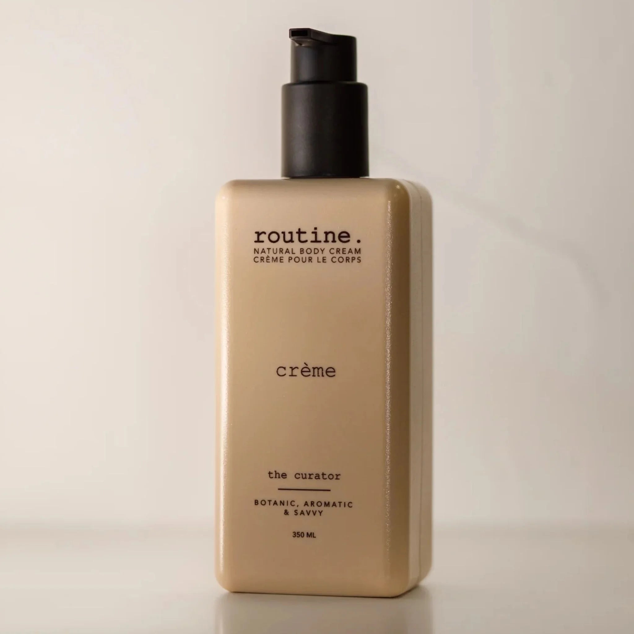Routine The Curator Natural Body Cream 350ml
