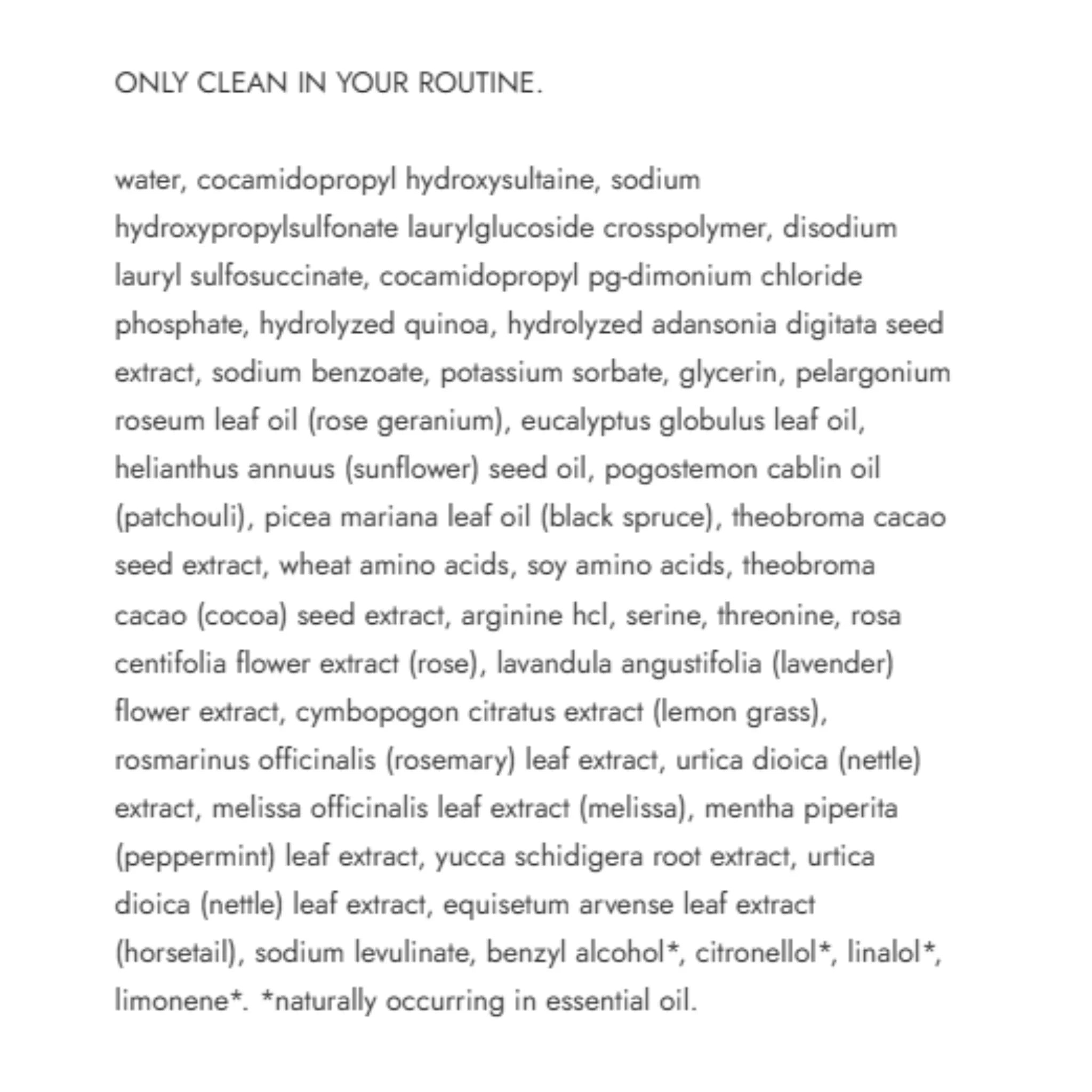 Routine the Curator Natural Shampoo 350ml