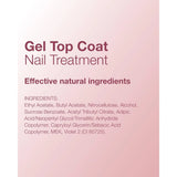 Mineral Fusion Nail Treatment Gel Top Coat 10ml