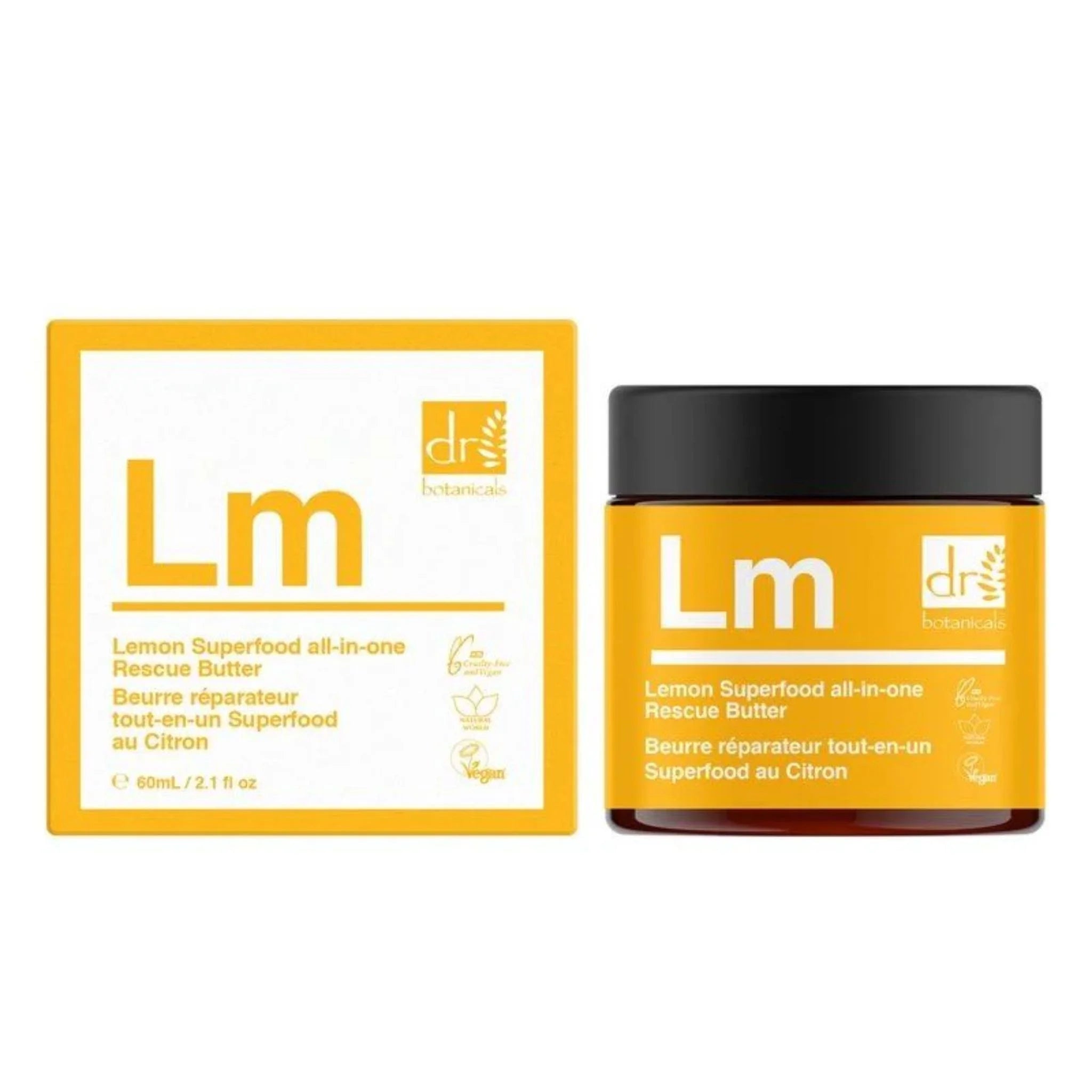 Dr Botanicals Lemon Superfood All-in-One Rescue Butter 60ml