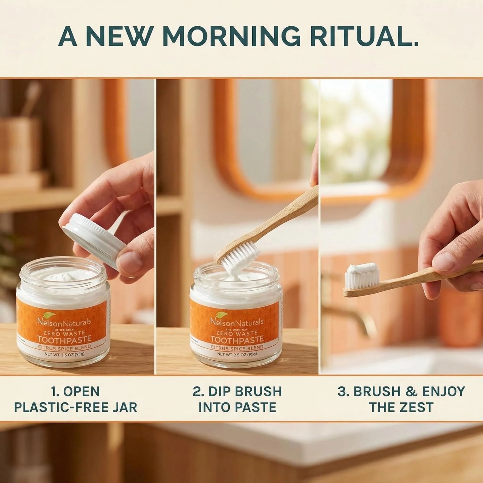 Nelson Naturals Citrus Spice Toothpaste 93g
