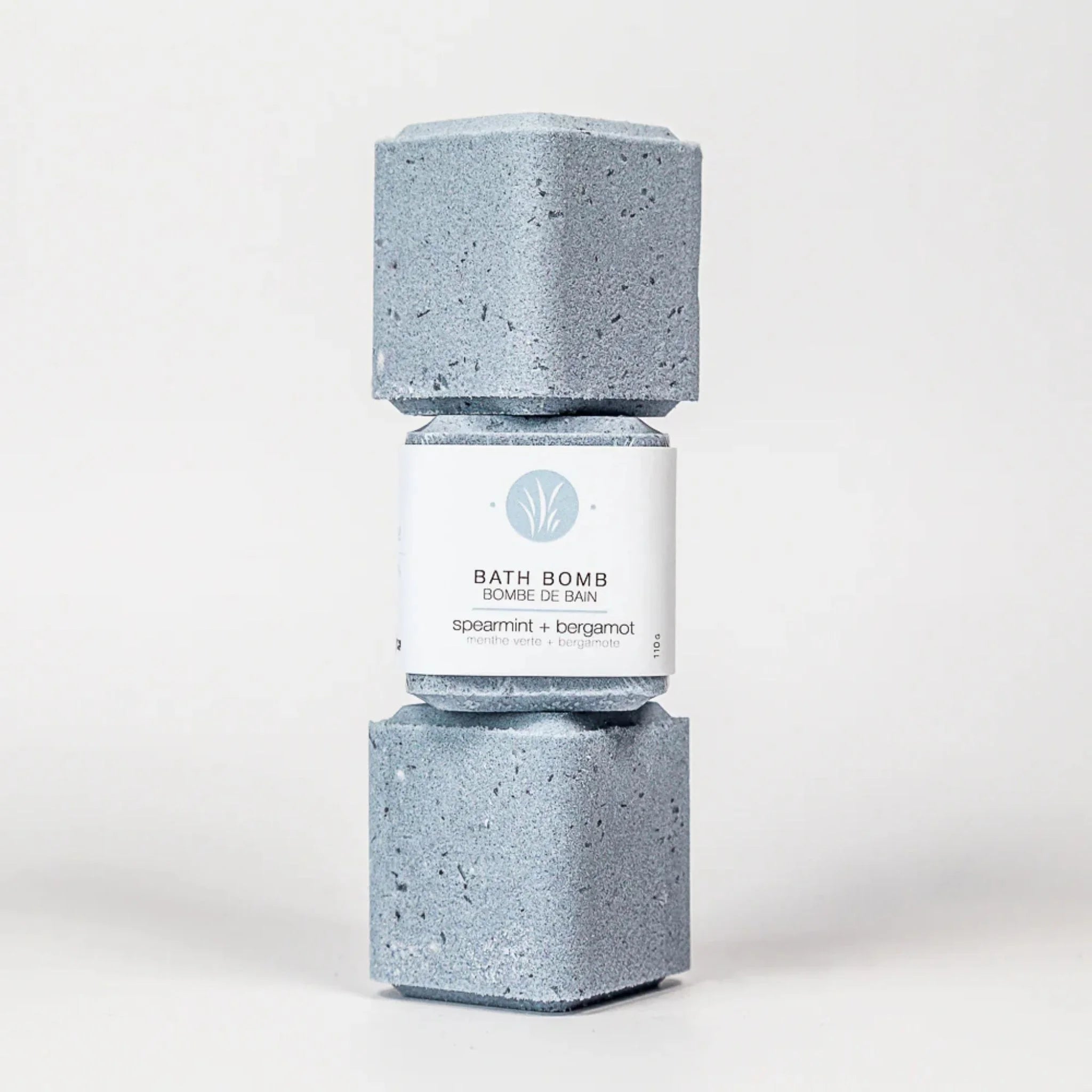 All Things Jill Spearmint + Bergamot Bath Bomb 110g