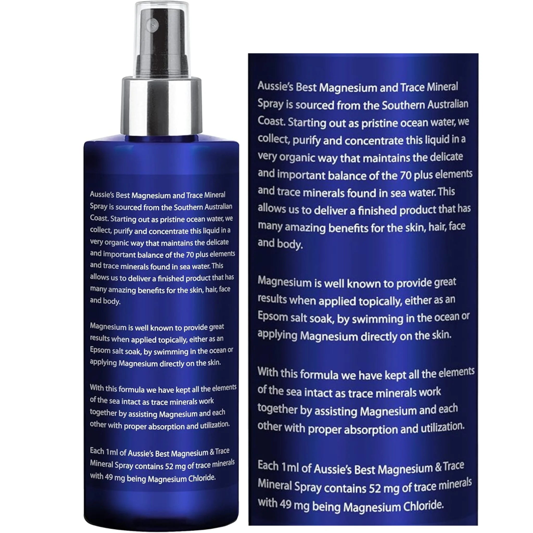 Aussie Trace Minerals & Magnesium & Spray 120ml