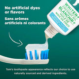 Tom's Of Maine Whiten+ Coconut Oil Fluroide Free Gentle Mint 85ml
