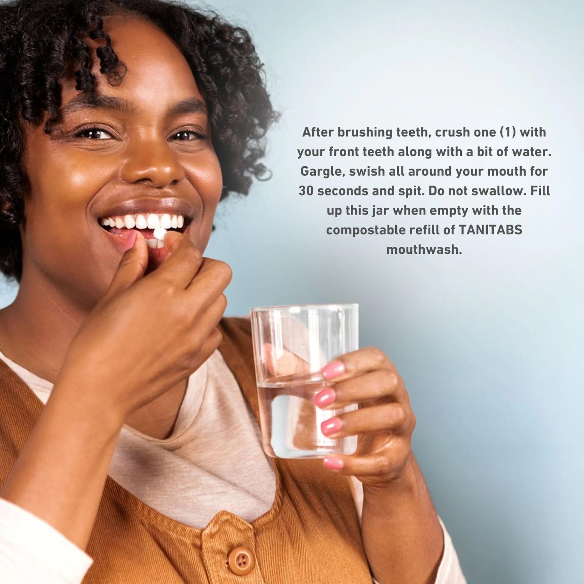 Tanit Mouthwash Fresh Mint 124 Tablets