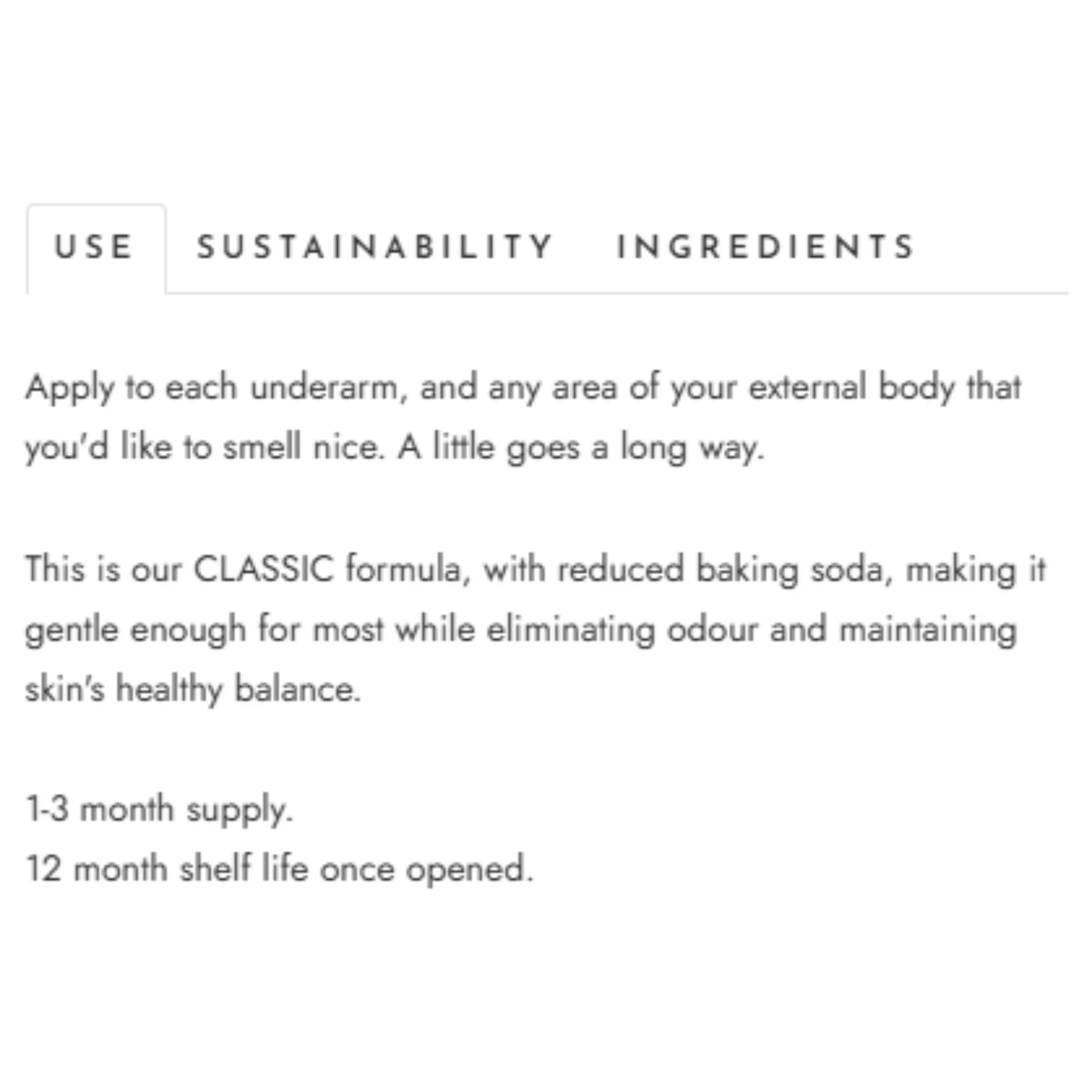 Routine Johnny's Cash Deodorant Stick 50g - Nature's Source Inc