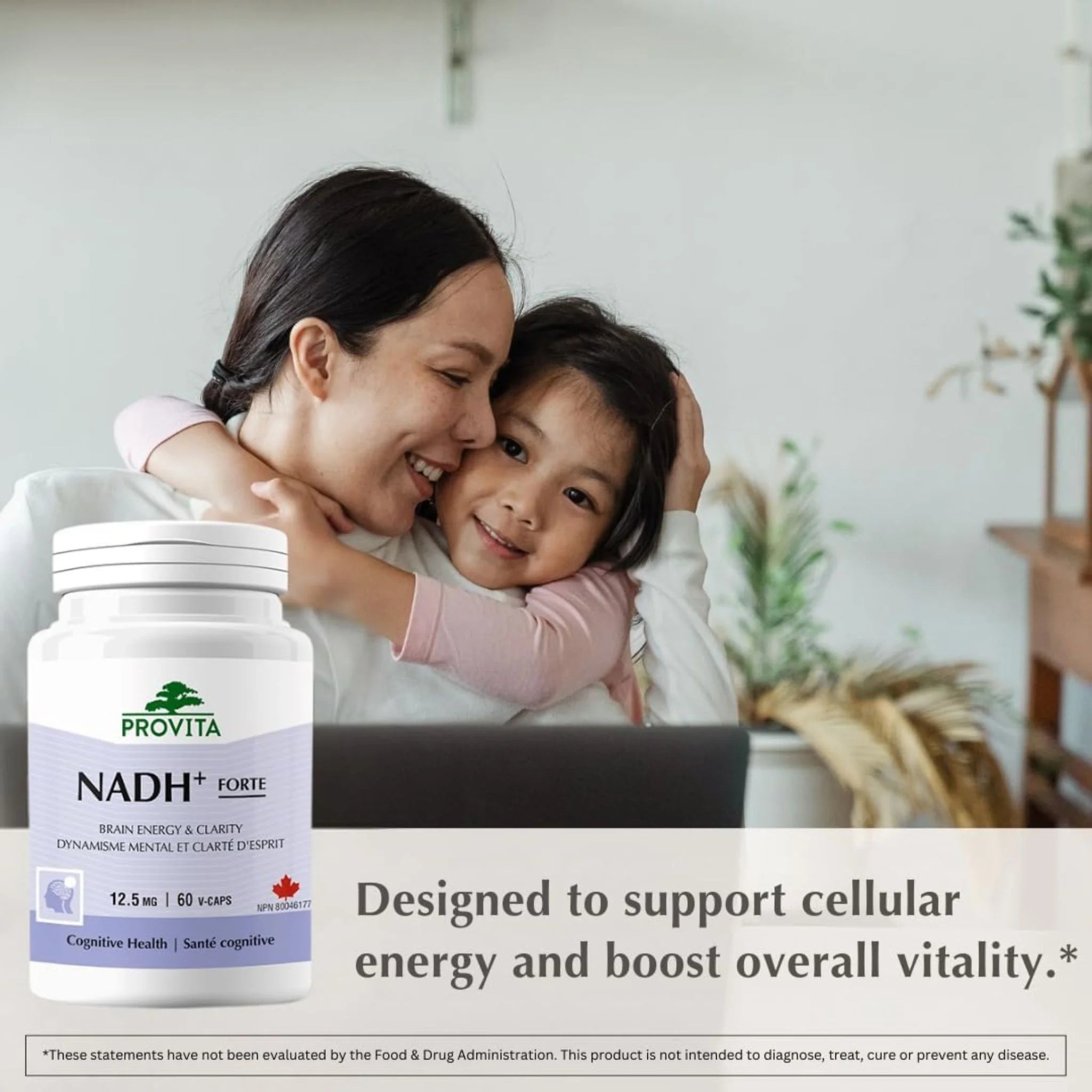 Provita NADH+ 60 Vegan Capsules - Nature's Source Inc