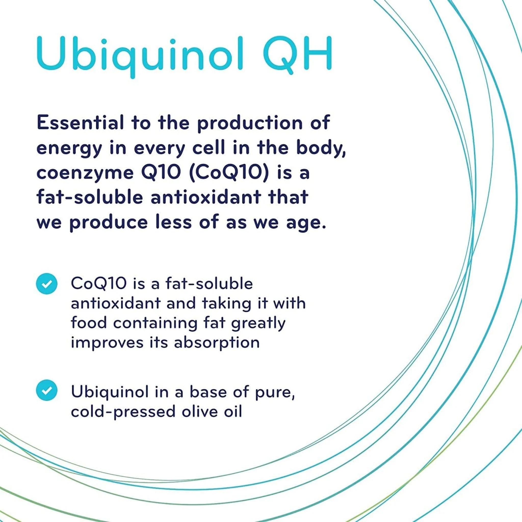 Sisu Ubiquinol Co Q-10 100mg 60 Softgels - Nature's Source Inc