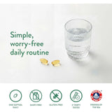 Genuine Health Omega3+ Triple Strength + D3, 60 Softgels - Nature's Source Inc
