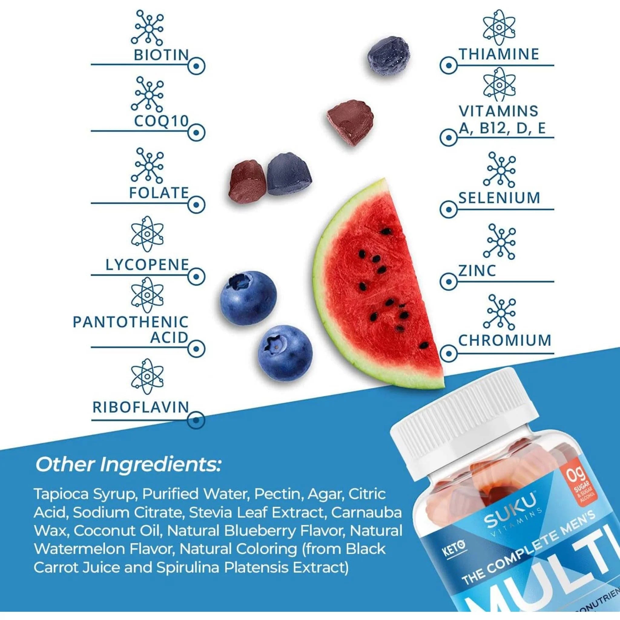 Suku Complete Mens Multivitamin 60ct - Nature's Source Inc
