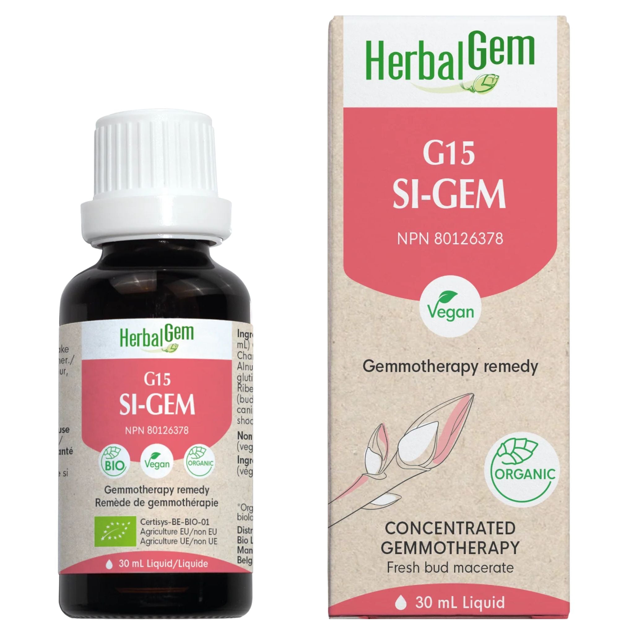 HerbalGem G15 SI - GEM 30ml - Nature's Source Inc