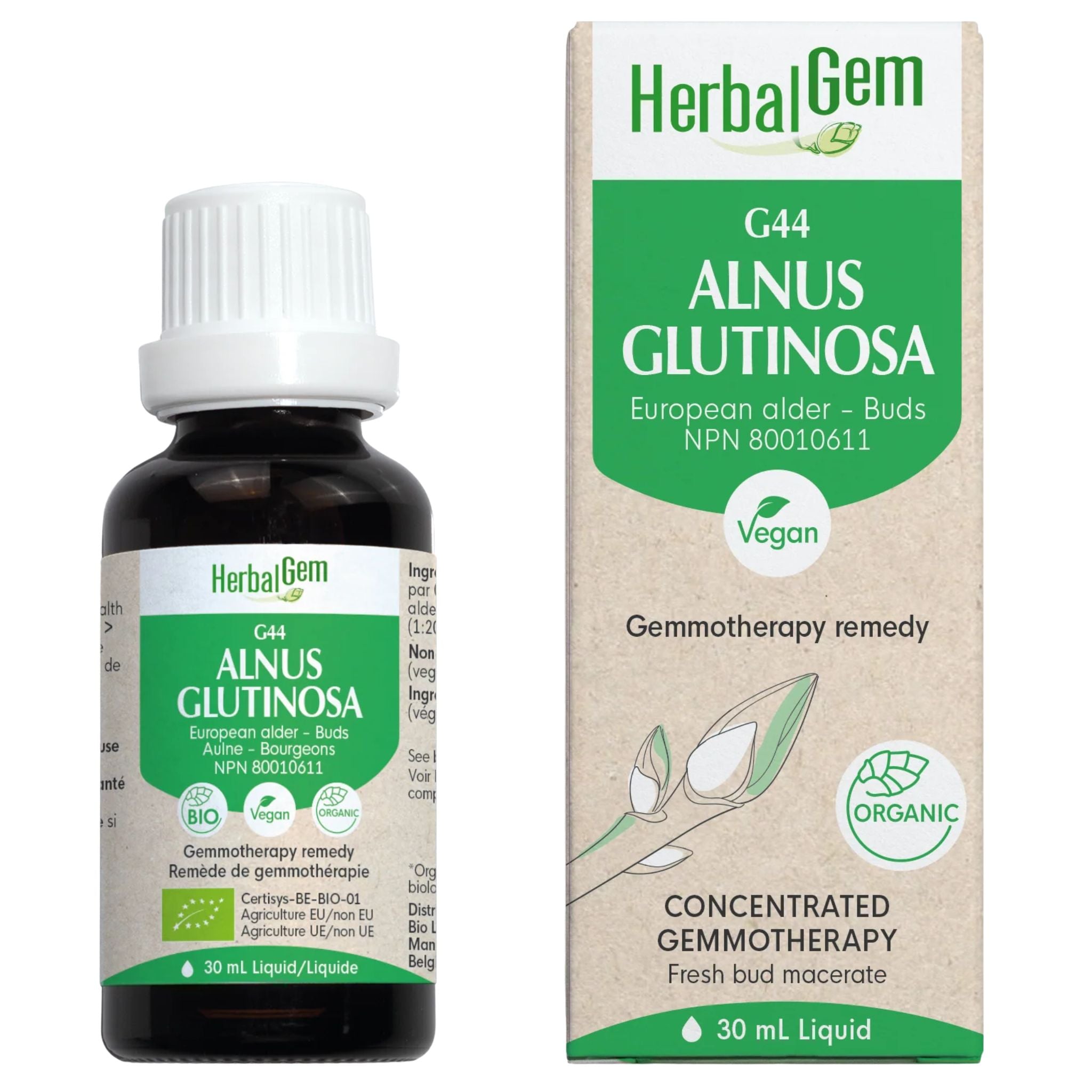 HerbalGem G44 Alnus glutinosa 30ml- Nature's Source
