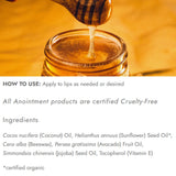 Anointment Natural Skin Care Honey Lip Balm 4.25g