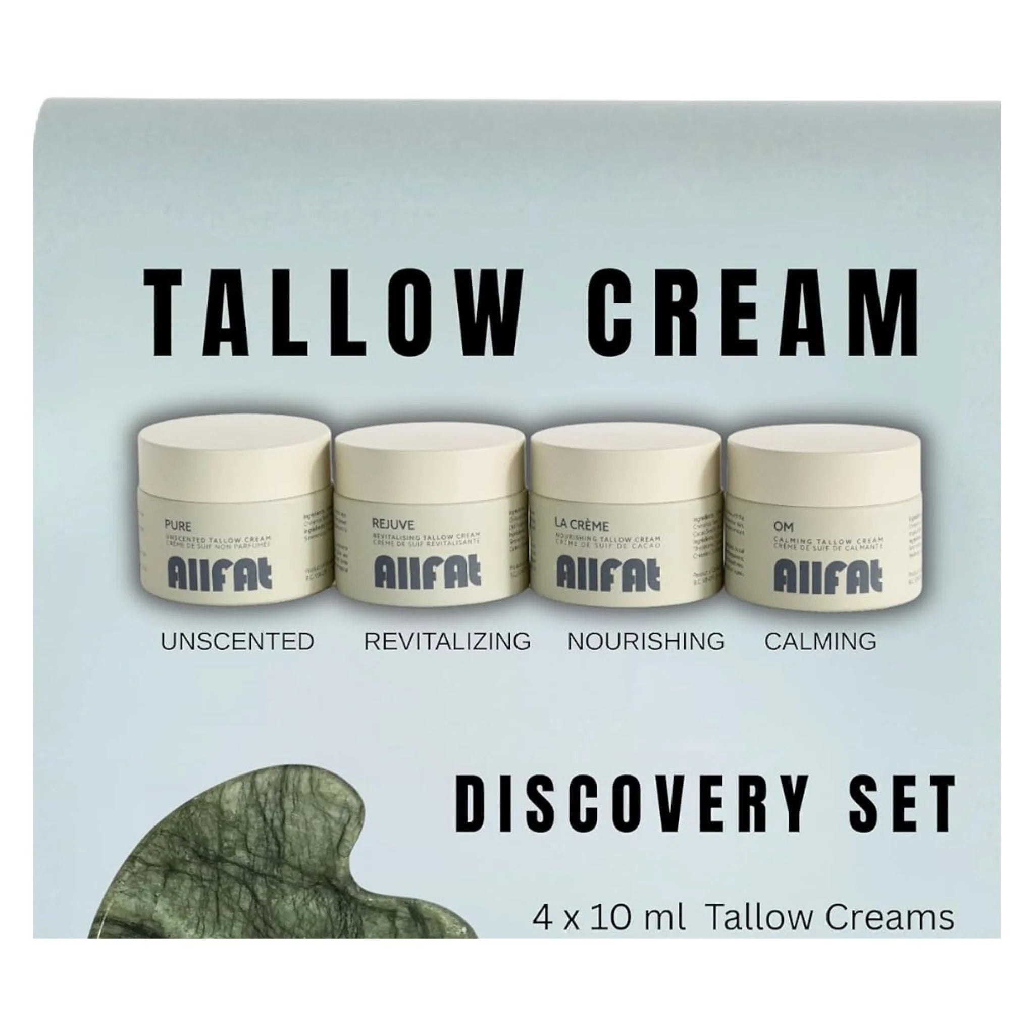 Allfat Skincare Tallow Cream Variety Pack 4x10 ml