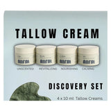 Allfat Skincare Tallow Cream Variety Pack 4x10 ml