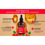 Refresh Botanicals Rosehip Oil Organic & Cold Pressed 50ml