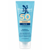 Blue Lizard Sunscreen Lotion Sheer Face SPF 50 50ml