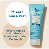 Blue Lizard Sunscreen Lotion Sheer Face SPF 50 50ml