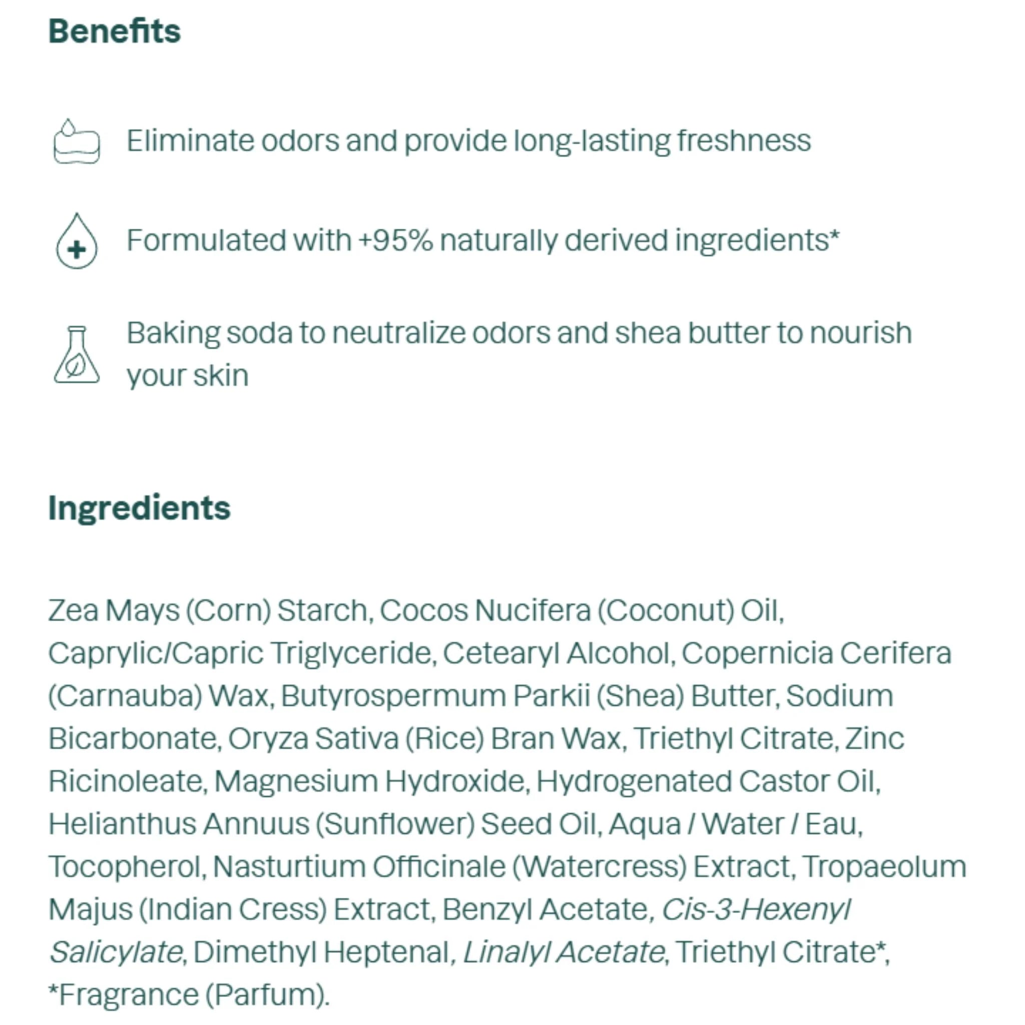 Attitude Deodorant Earl Grey & Cucumber 75g