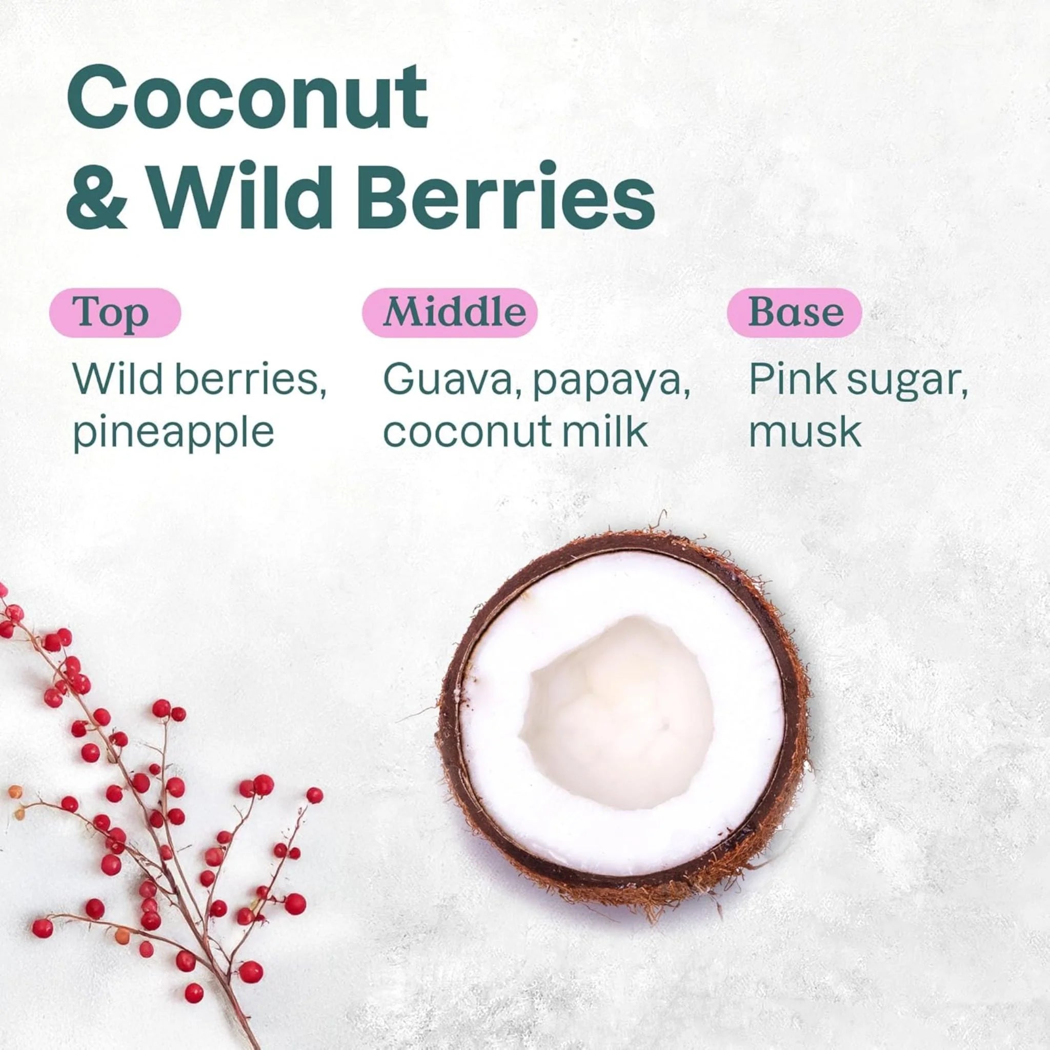 Attitude Deodorant Coconut & Berries 75g