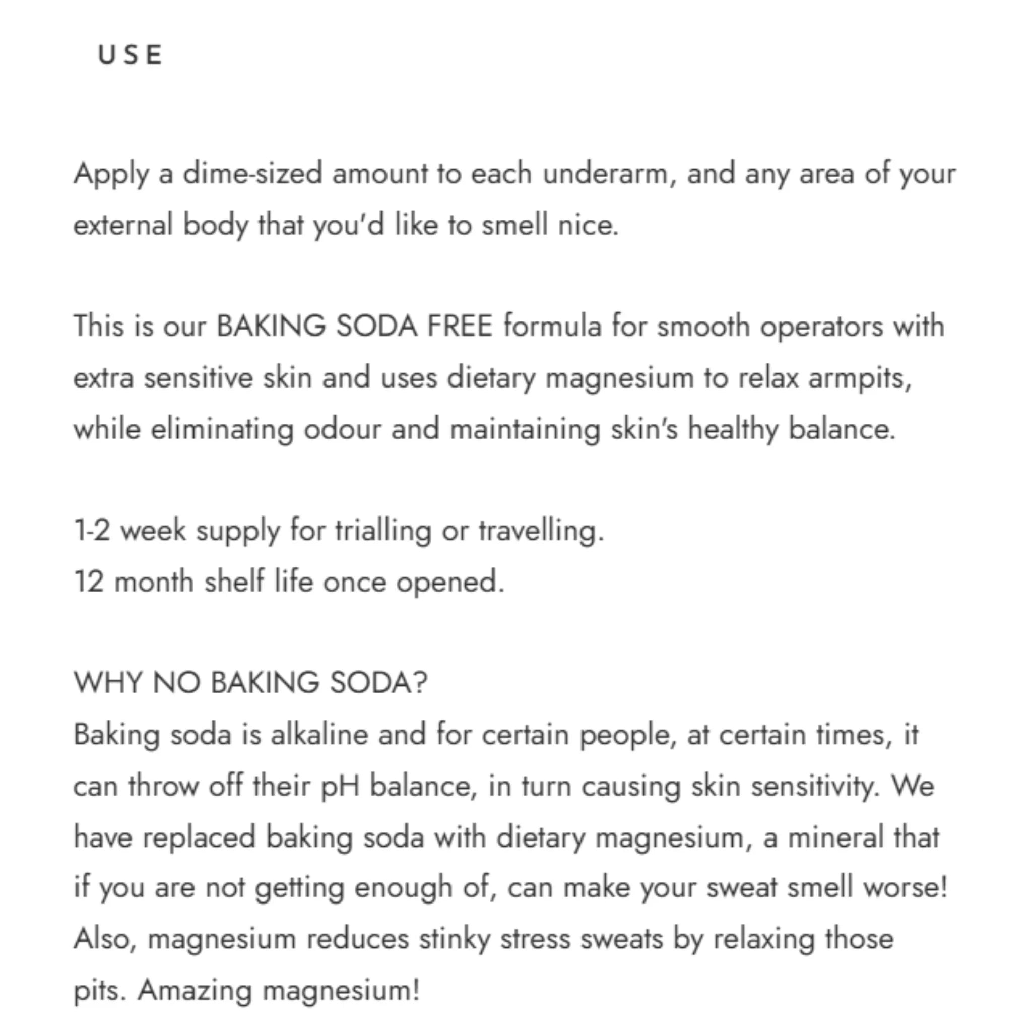 Routine So & So (bsf) Deodorant Mini 5g