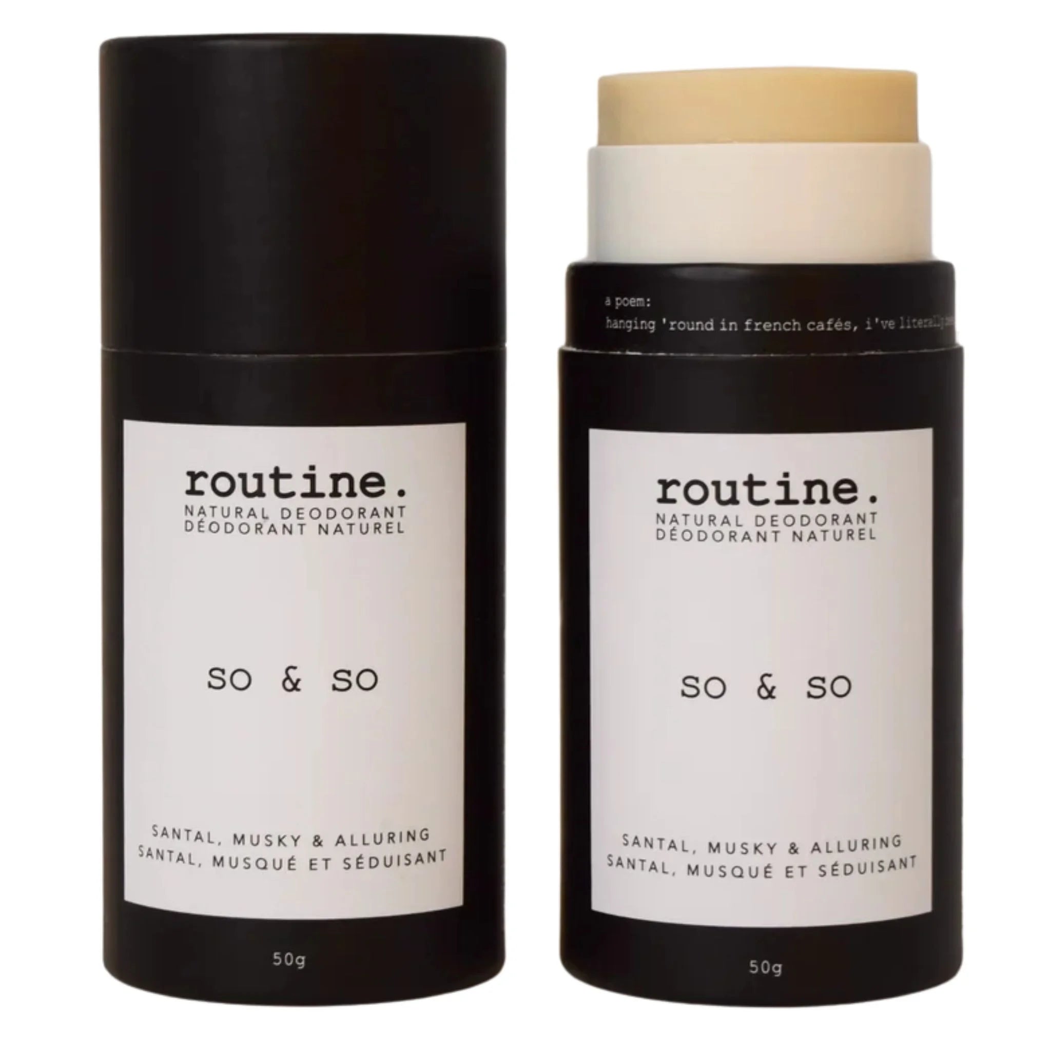 Routine So & So Deodorant Stick 50g