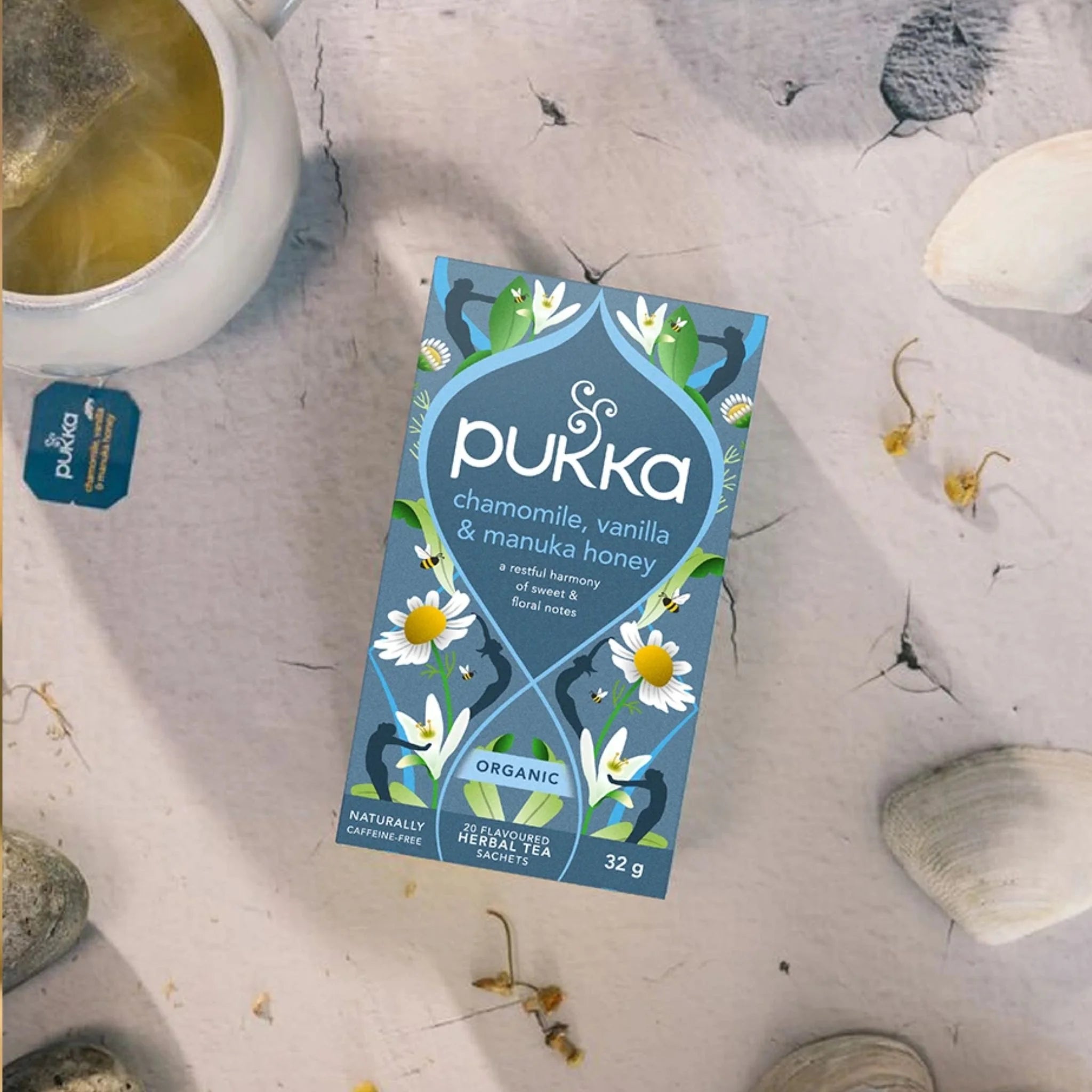 Pukka Tea Chamomile Vanilla & Manuka Honey - 20 Tea Bags