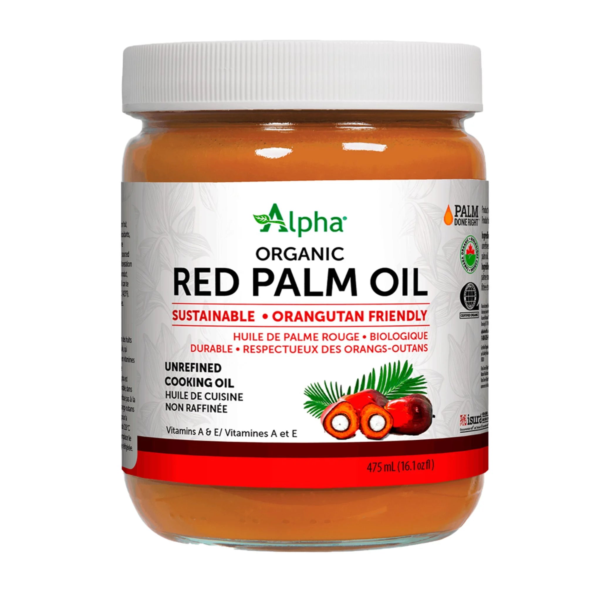 Alpha Red Palm Oil Natural 475ml