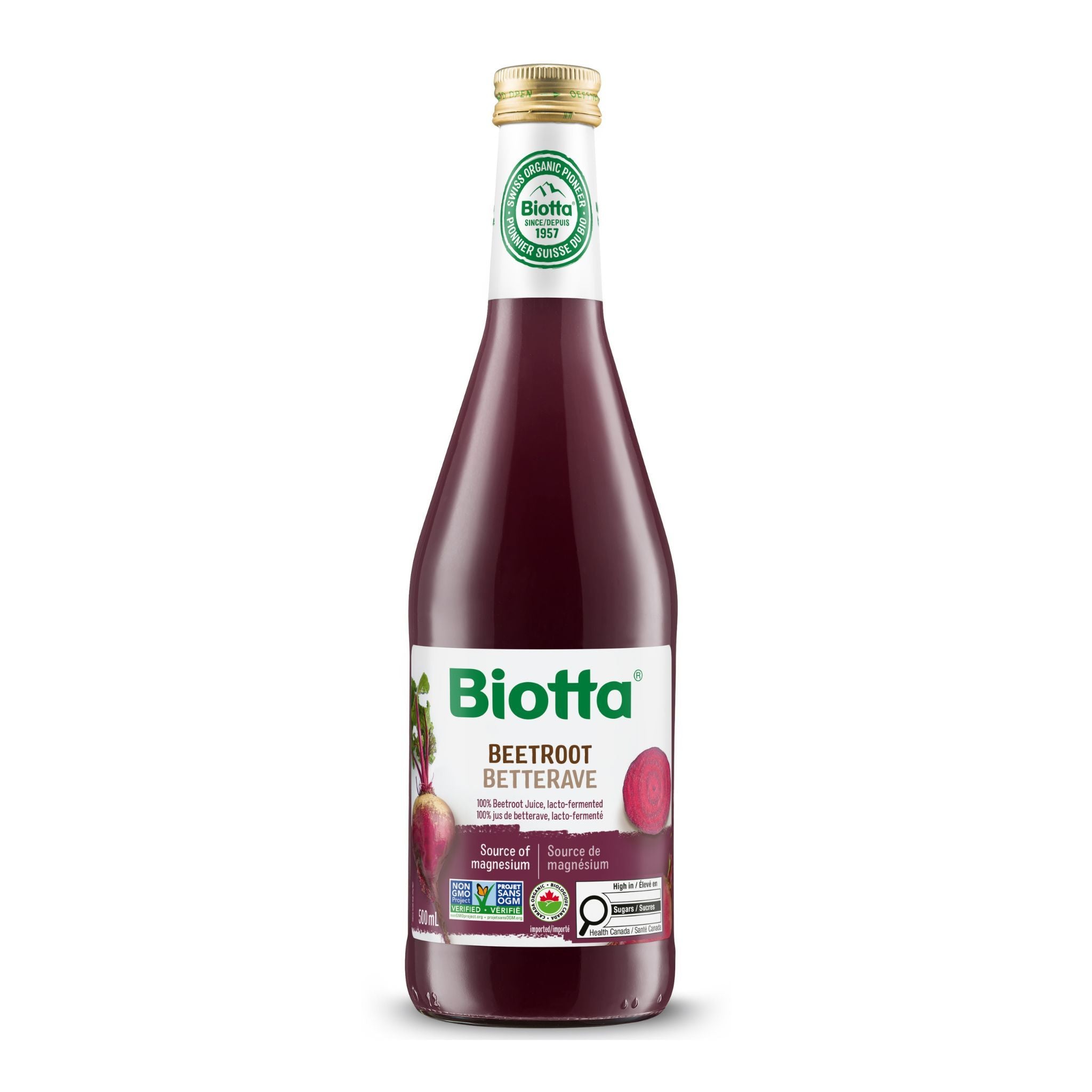 Biotta Beetroot Juice (500ml) - Nature's Source Inc