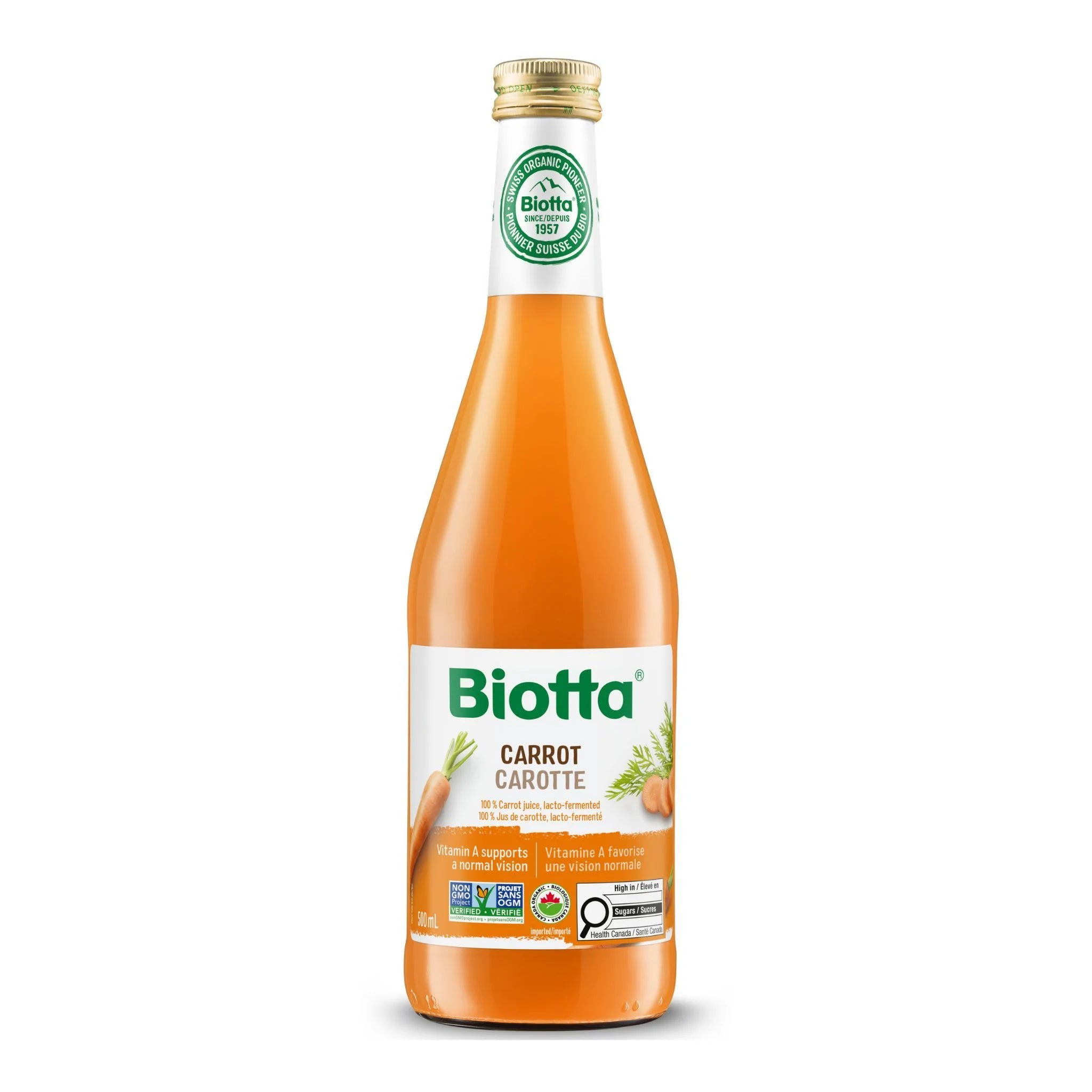 Biotta Carrot Juice 500ml - Nature's Source Inc