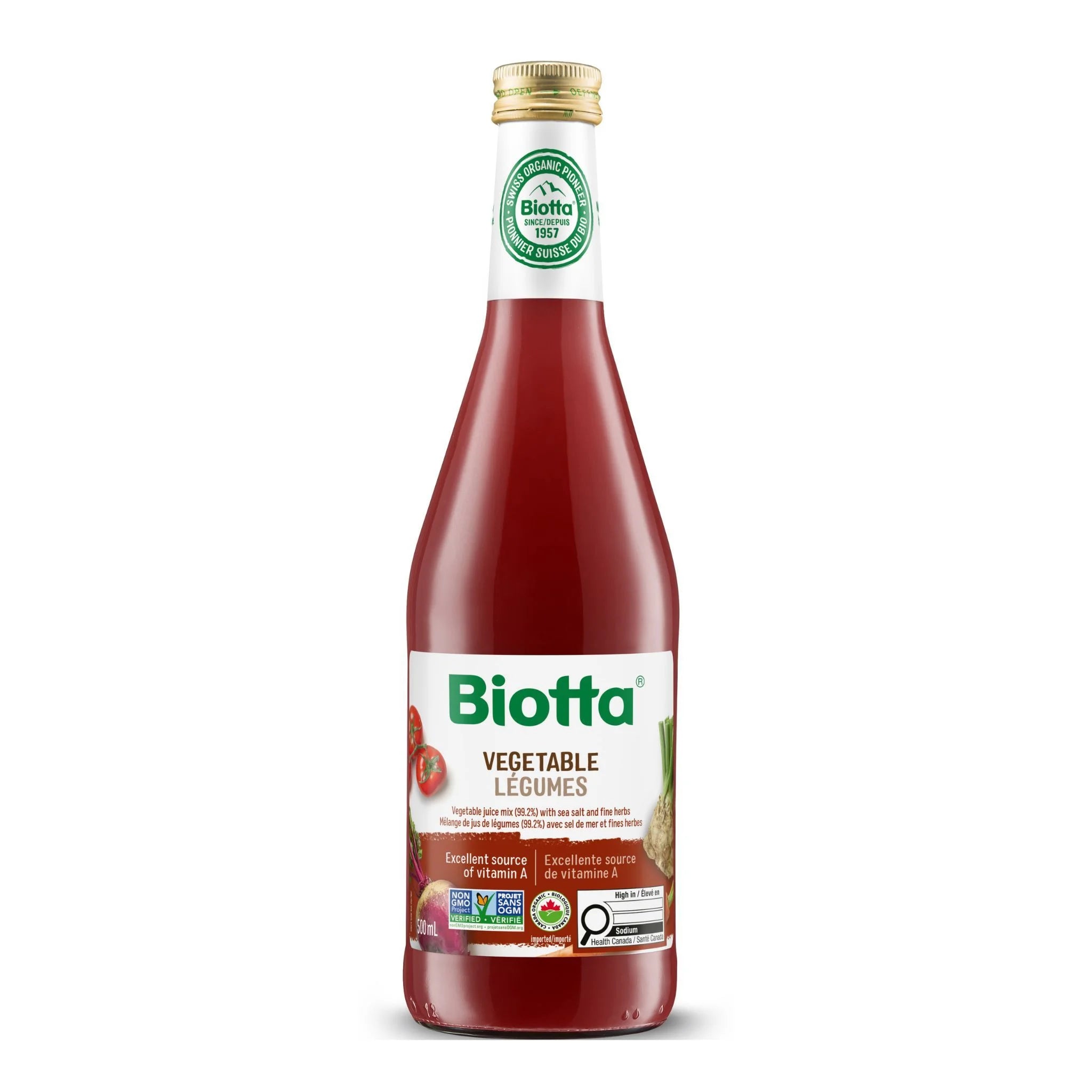 Biotta Vegetable Juice 500ml - Nature's Source Inc