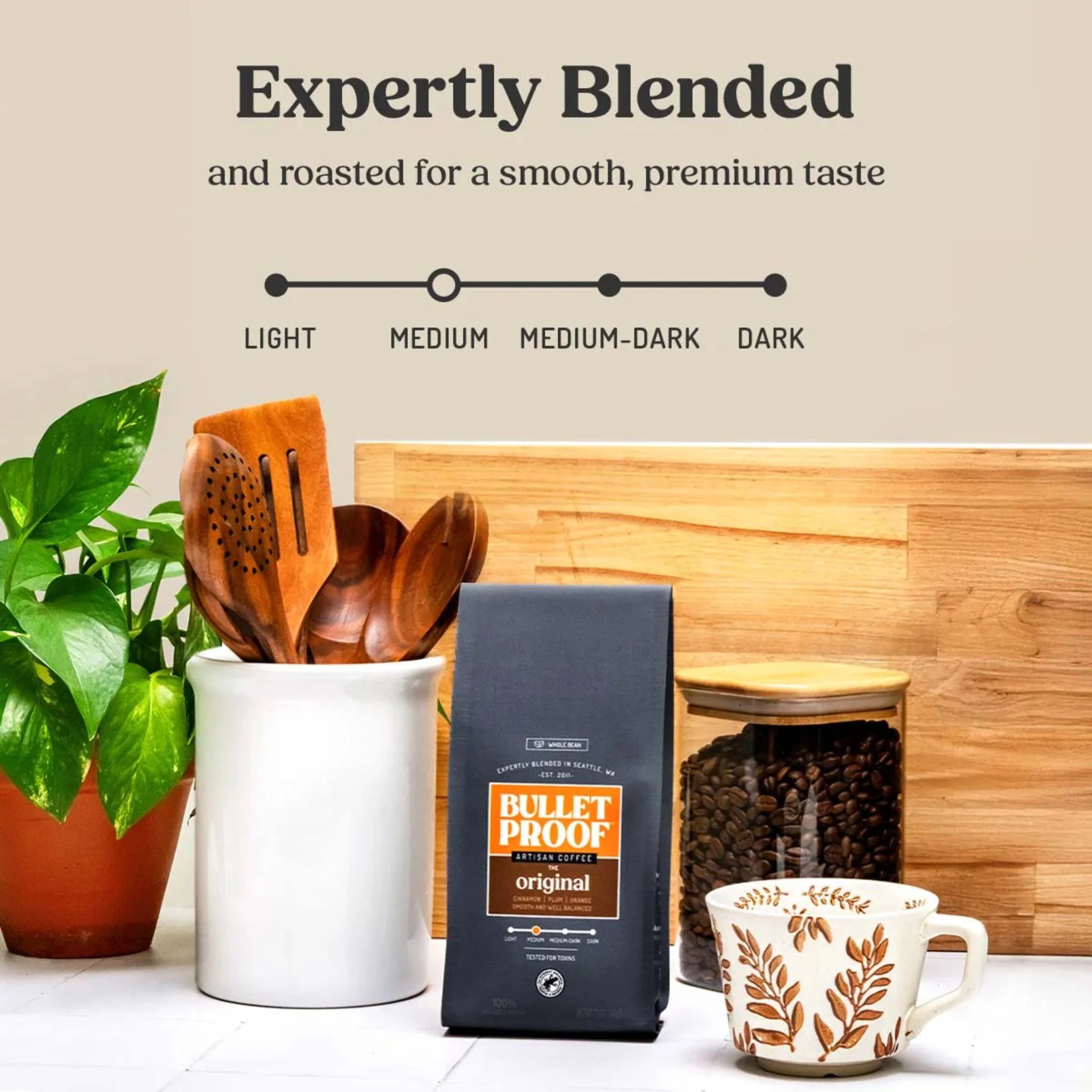 Bulletproof Coffee Whole Bean Regular 340g