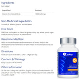 CanPrev D3 Organic Coconut Oil 1000 IU, 120 Softgels