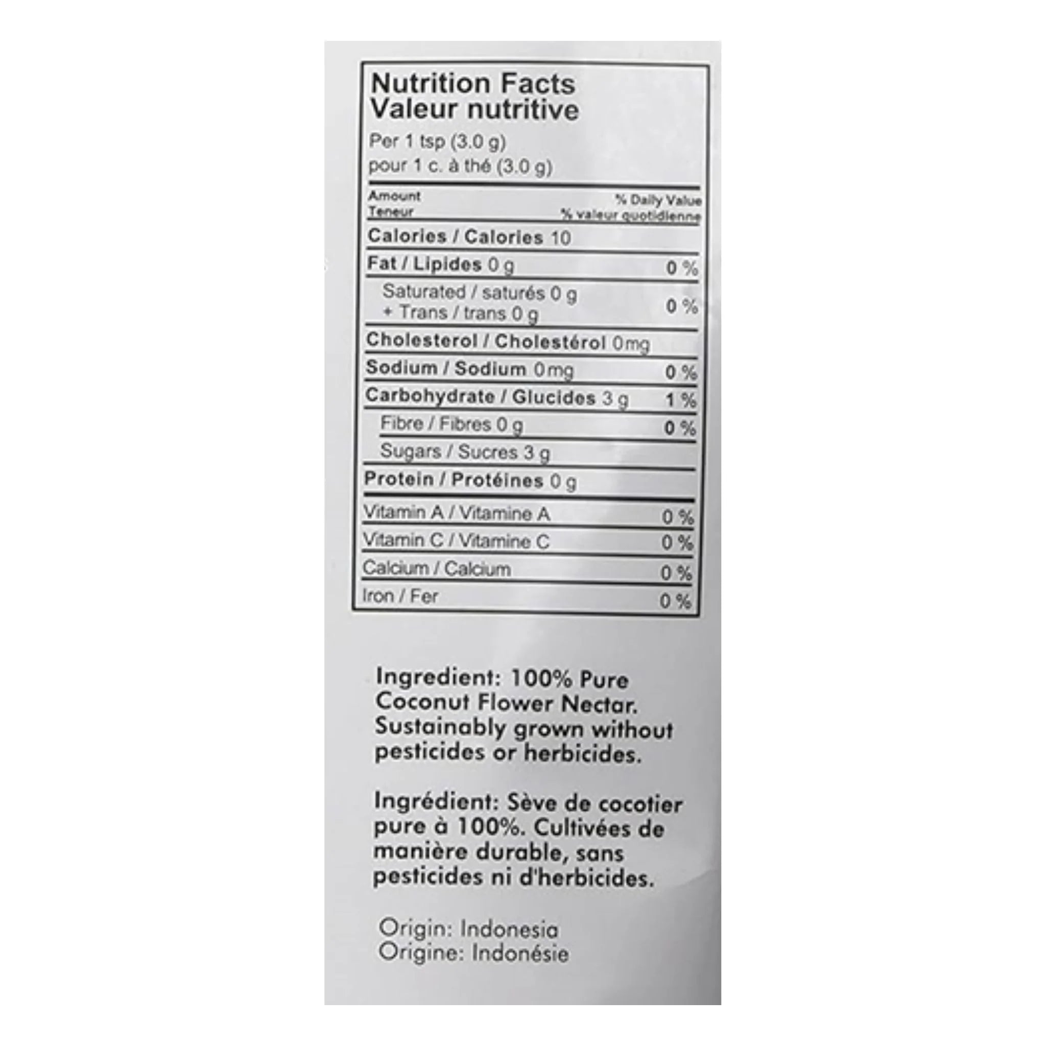 Ecoideas Coconut Sugar Dark Brown 454g