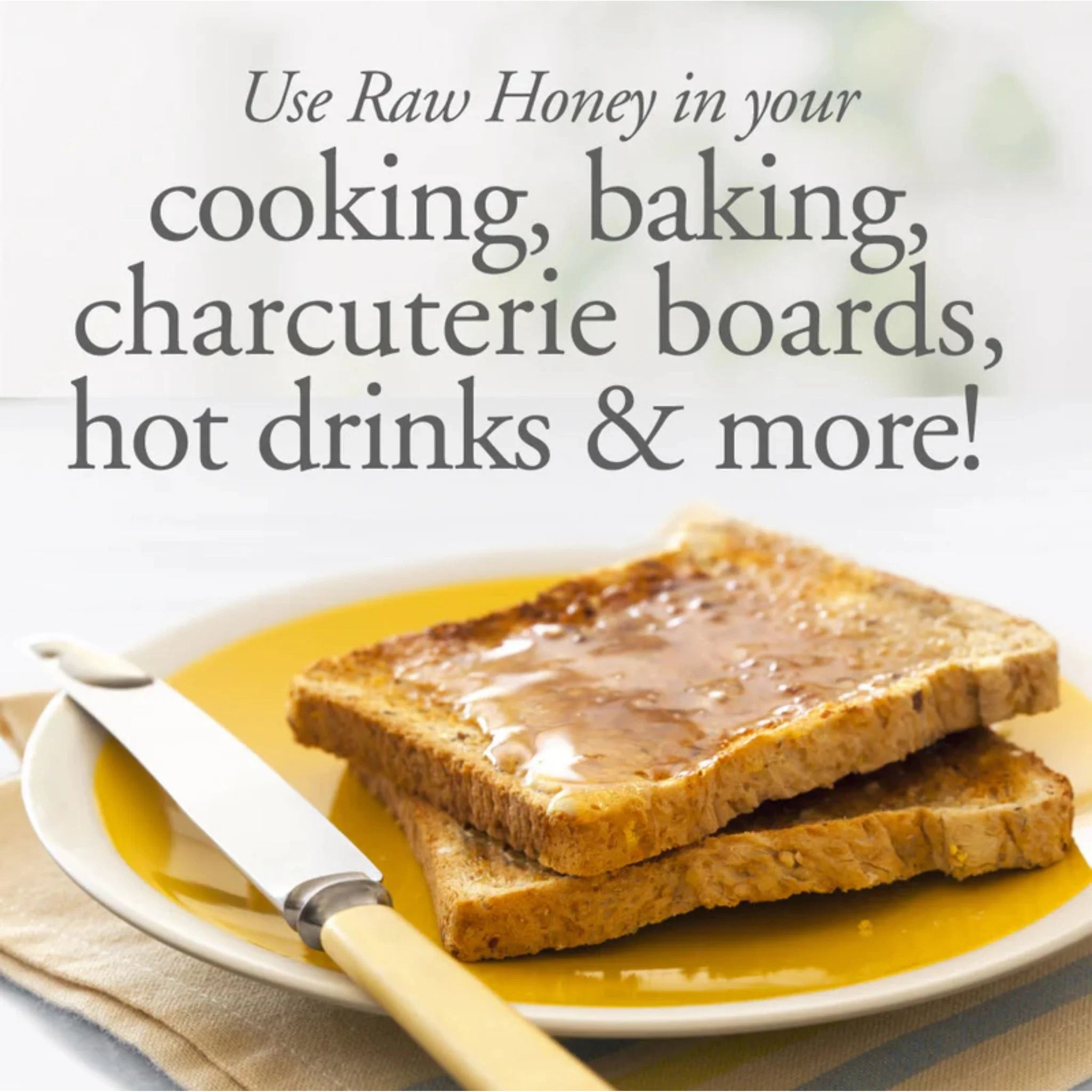 Dutchman's Gold Raw Honey Jar 500g