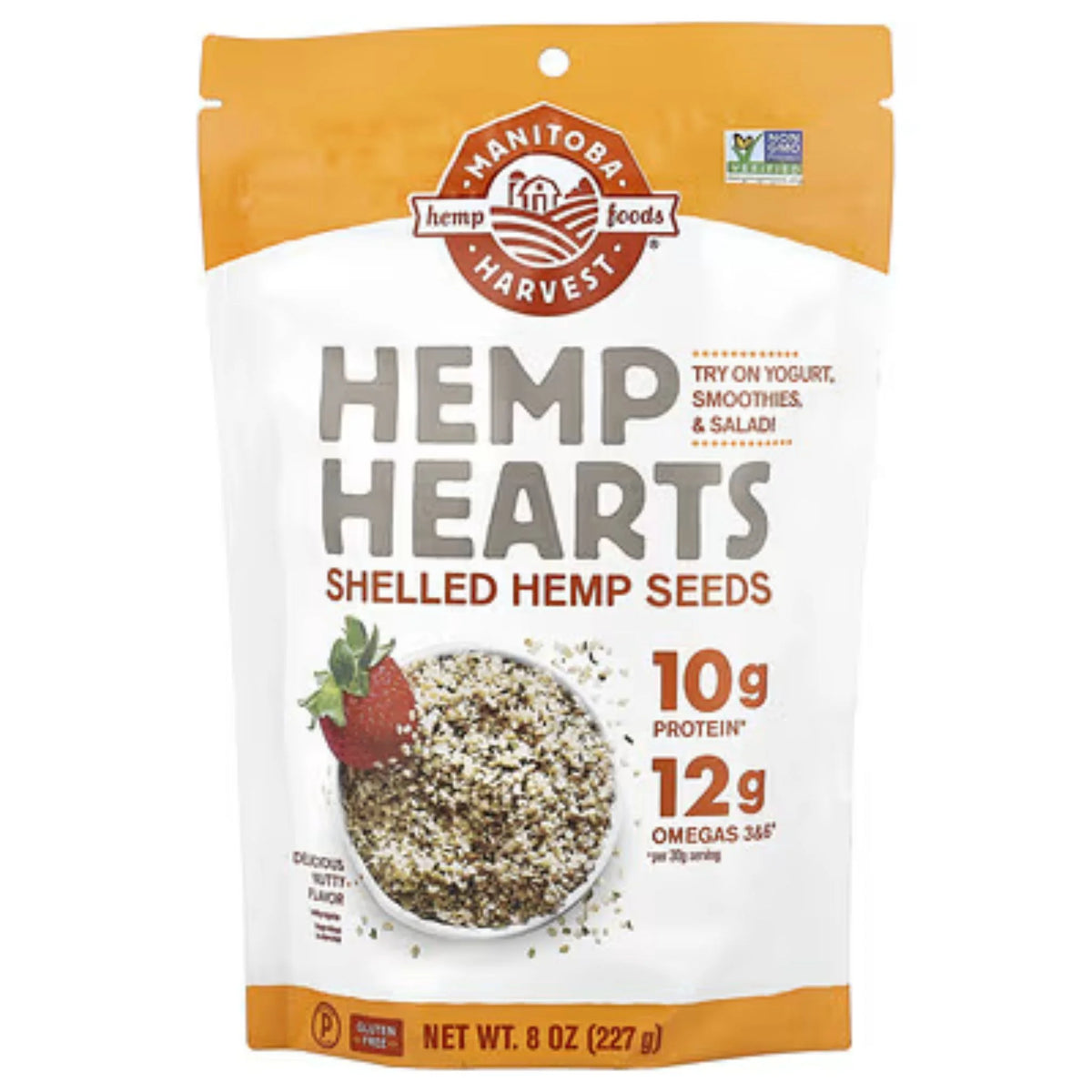 Manitoba Harvest Hemp Hearts Raw Shelled Hemp Seed 227g