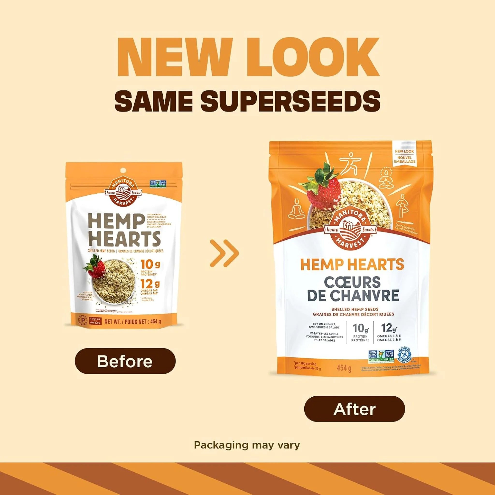 Manitoba Harvest Hemp Hearts Shelled Hemp Seed 454g