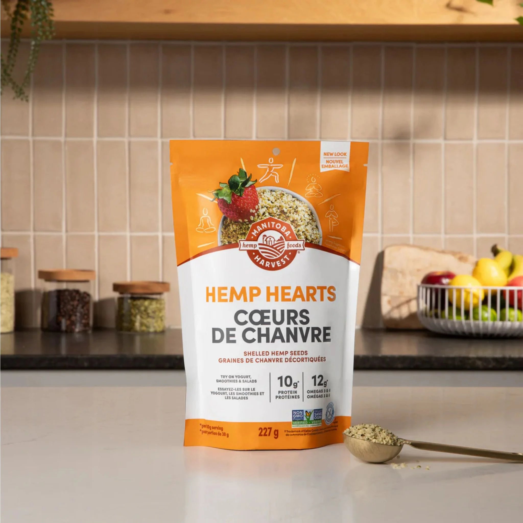 Manitoba Harvest Hemp Hearts Shelled Hemp Seed 454g