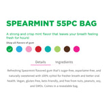 PUR Spearmint Gum Bag 55pc - Nature's Source Inc